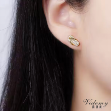 Creative Diamond Slipper Earrings for Elegant Style