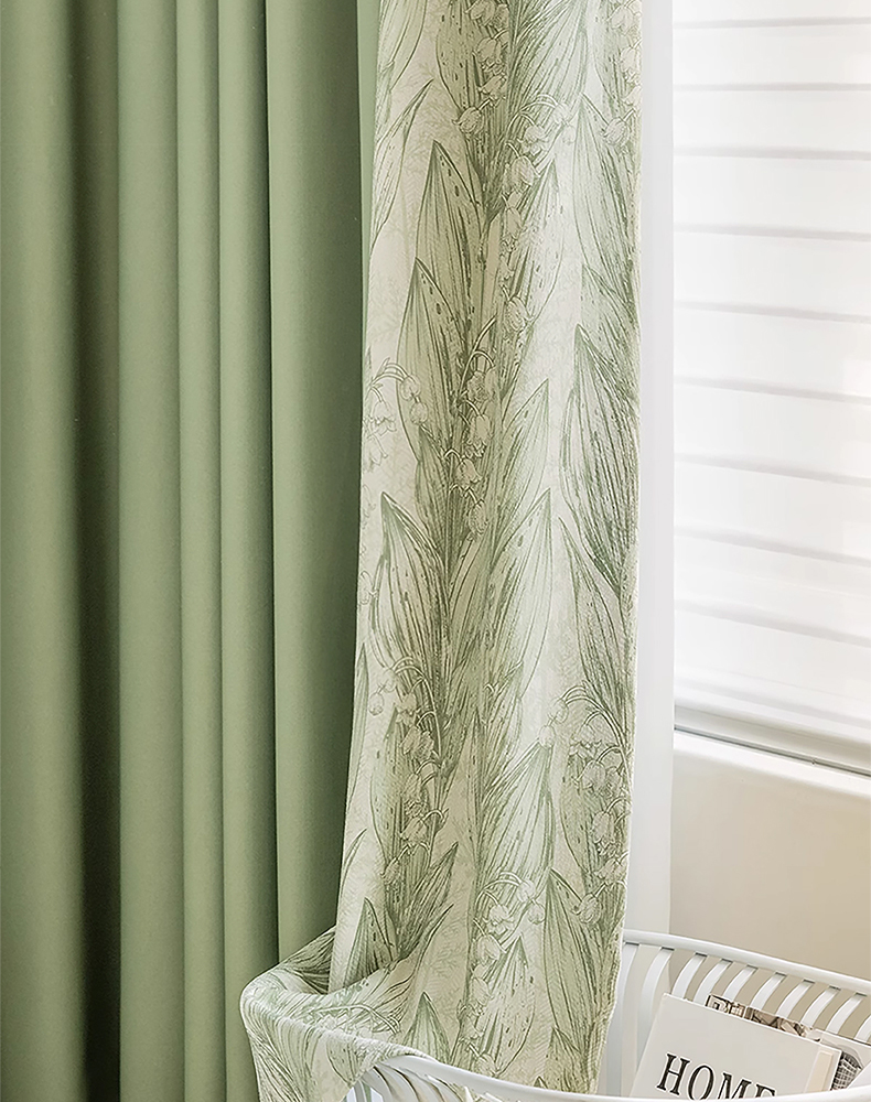 Hotel Printed Window Curtain Fabric