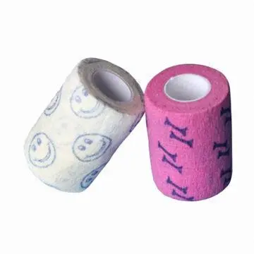 Colored Elastic Cohesive Bandage