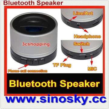 antique portable sucker mini bluetooth speaker company gifts customized microphone speaker LEEMAN