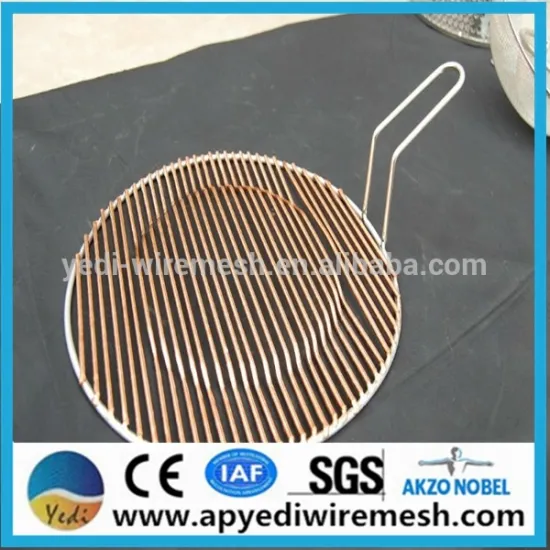 China ISO 9001 woven/crimped Barbecue Wire Mesh Good resistance against heat and corrosion