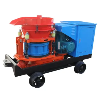 Powerful Frequency Fireproof Coating Spraying Machine PZ-6 for Dry Shotcrete Construction