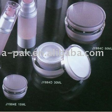 beauty color 15g 30g 50g acrylic jar for cosmetic