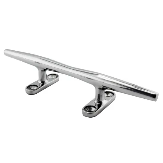 Boat Cleat AISI316 Stainless Steel Mirror Polished Marine Hollow Base Cleat