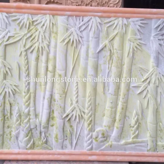 Green Onyx carving,wall decorative stone