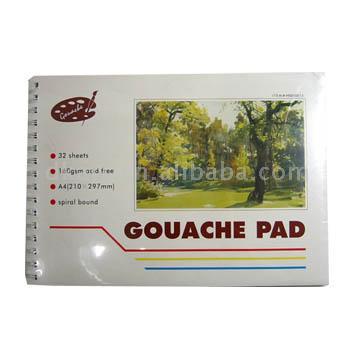 Gouache pad
