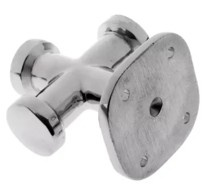 Double Cross Bollard Cleat Rope Post Mooring Hardware