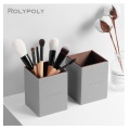 Caja de almacenamiento cosmético doméstico con material PU