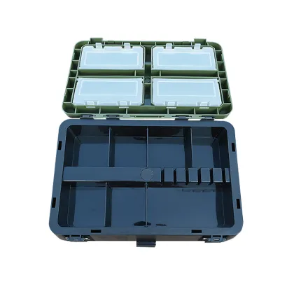 LETOYO Green Big Fishing Tackle Box