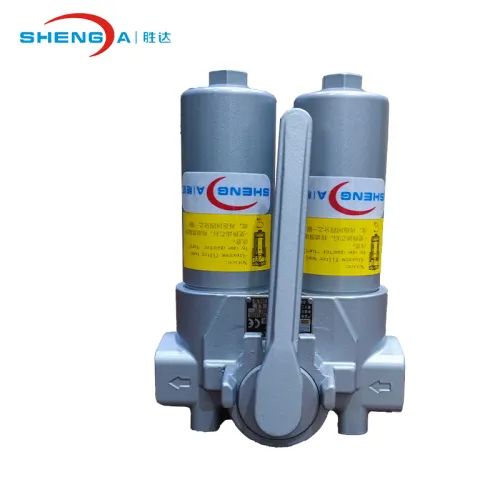 Duplex Low Pressure Oil Filter Assembly, High Quality Duplex Low