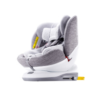 Sede do bebê de segurança com isofix e amarelo