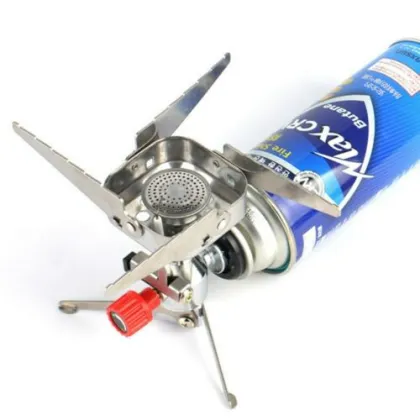 Ultra-Light Mini Integrated Camping Stove - Foldable Picnic Gas Stove