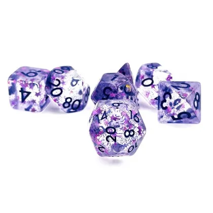 Custom Resin Dice DnD Polyhedral Bulk Wholesale DnD Game Dice