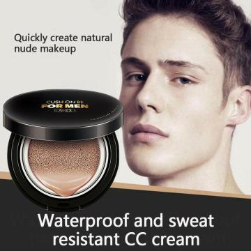 Men Air Cushion BB CC Cream Concealer Sunscreen Moisturizing Foundation Whitening Makeup For Face Beauty Make up