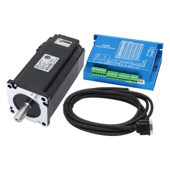 High Torque 12Nm NEMA 34 CNC Kit Step Motor with Closed Loop Encoder