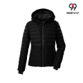 Mujer Chaqueta funcional con capucha y quitanieves.