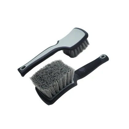ShineOpen Rubber Car Tire Carpet Cleaning Brush and Tire Scrub Brush for Auto Detailing
