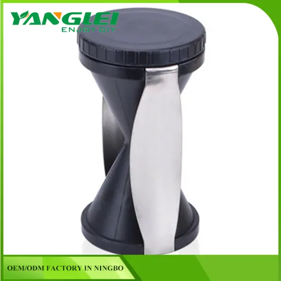 Hot Selling Colorful funnel shaped manual vegetable spiral slicer