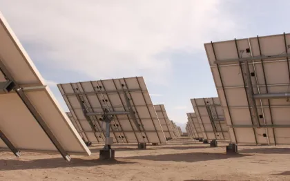 Solar tracker two axis solar mounting system