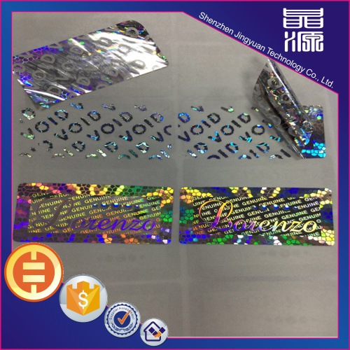 Aangepaste 3D Tamper Bewijs Hologram Stickers