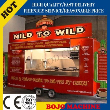 FV-55 mobile food trailer/fast food mobile kitchen trailer/mobile advertising trailer