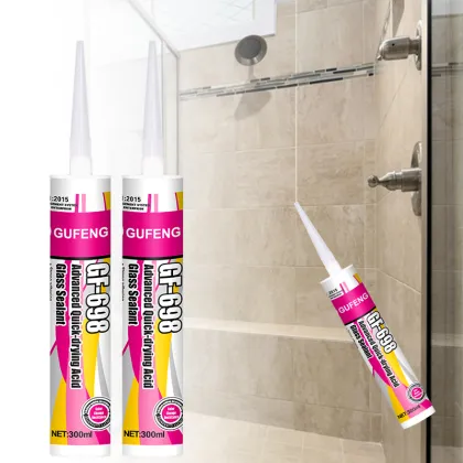 Environmentally friendly silicone acetate glass glue