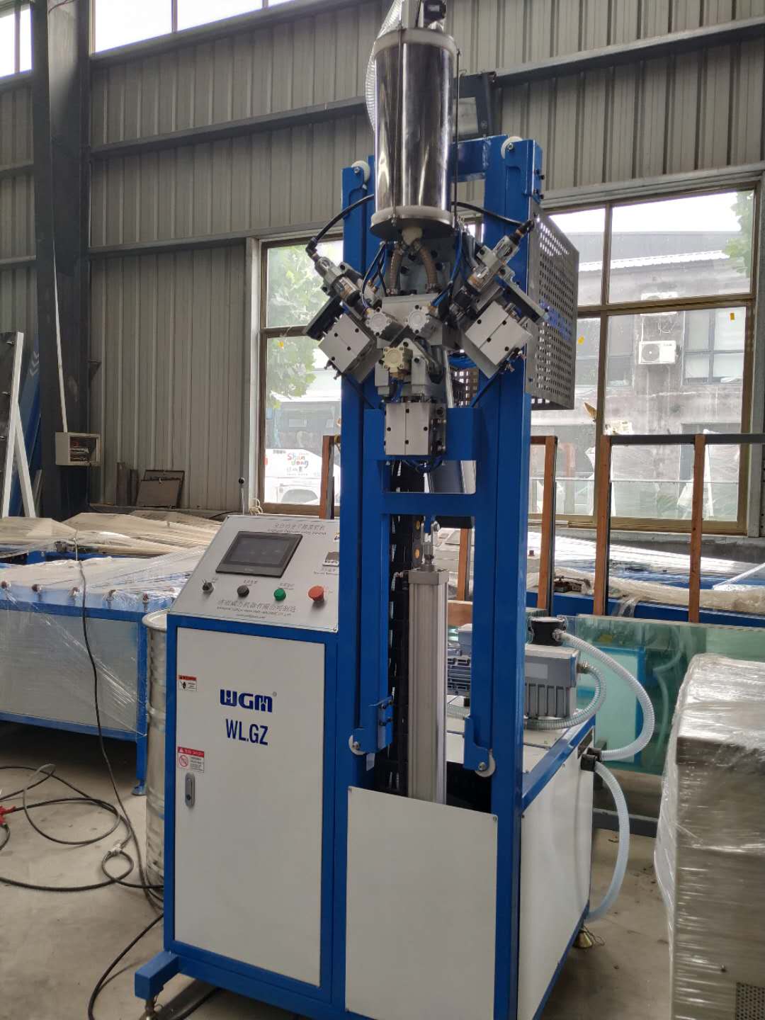 IGU double glazing glass desiccant filling machine