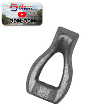 Universal Fit Forged Galvanized Hex Nut Thimble Rivet Nuts and Lifting Eyes for Pole Line Hardware