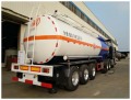 NH4H2O 3 trục Hóa chất Tanker Trailer