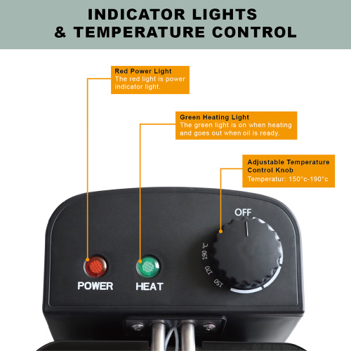 Electrical Deep Fat Fryer With Timer