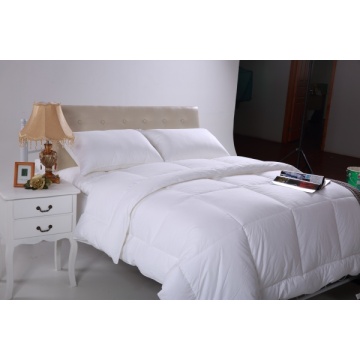 Colcha térmica quente com enchimento de seda