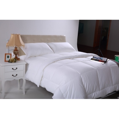 Colcha térmica quente com enchimento de seda