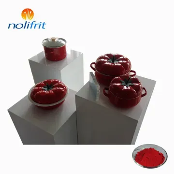 Free Sample Cadmium Red Pigment Enamel Paint for Red Cookware
