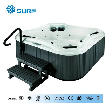 2016 Hot New Products Hydromassage Spa Acrylic Balboa Hot Tub