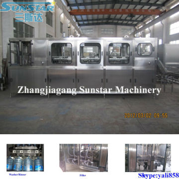 5 Gallon Barrel Water Filling Production Line