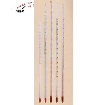 Red Liquid Mercury Alternatives Glass Alcohol Laboratory Thermometer