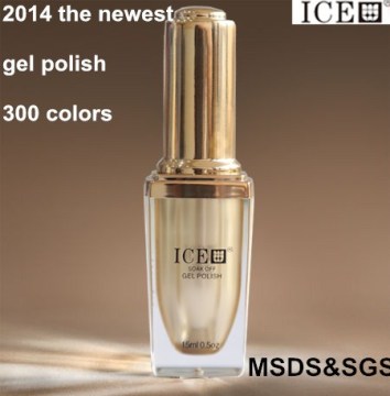 2014[I.C.E] 300 colors! 15ml soak off LED&UV nail gel polish,gel nails,ice nail gel