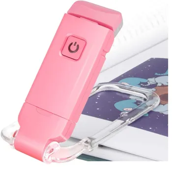 USB Rechargeable LED Book Light for Bed Reading