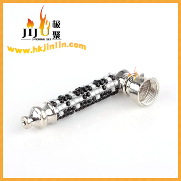 yiwu jinlin new products popular convenient metal smoking pipes JL-056