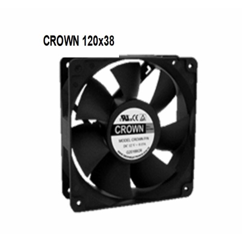 Crown 120x38 DC Blower H6 Refriamiento industrial