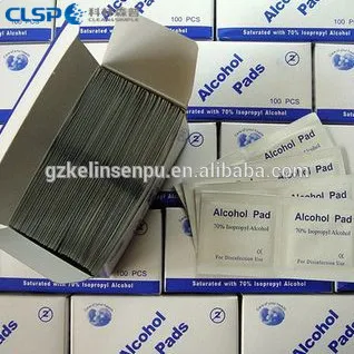 Disposable 75% Ethanol Alcohol Pad
