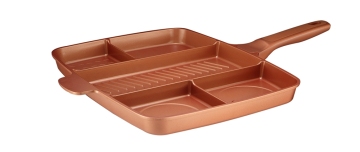Master Pan Non-Stick Divided Grill/Fry Pan