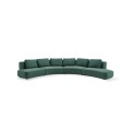 청록색 Swyft 소파 가장 편안한 Sectiongal Sofa Wholesale