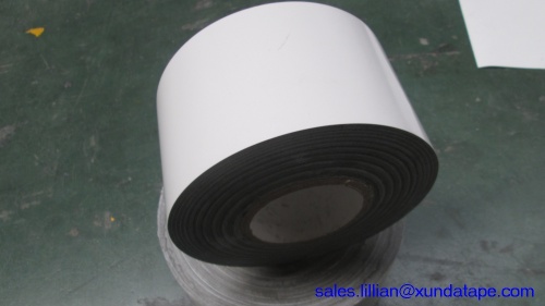 Polyethylene adhesive outer wrap tape