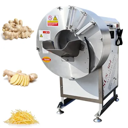 Commercial Ginger Slicer Machine - LONKIA Ginger Processing Plant Equipment