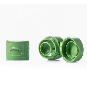 Çin Fabrikası Tedarik PE 27mm Zeytin Yağı Plastik Kapak Soya Sos Şişesi Kapağı İçin Contalı