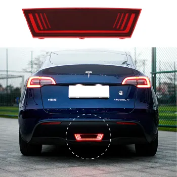TYPESTAR Rear LED Bumper Light & Pilot Light for Tesla Model Y: Enhance Your Driving Experience with Style and Safety