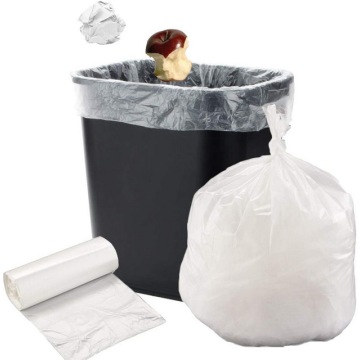 Tall Kitchen Black PE Plastic Trash Packaging Garbage Bag