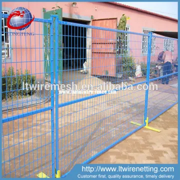 anping pvc coated cheap price temporary removable used fence