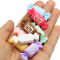 100Pcs Sweet Milk Candy Resin Flat Back Cabochons Miniature Food DIY Scrapbooking Embellishment Decoration Craft